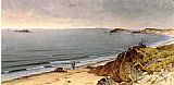 Alfred Thompson Bricher Famous Paintings - Indian Rock Narragansett Bay 2